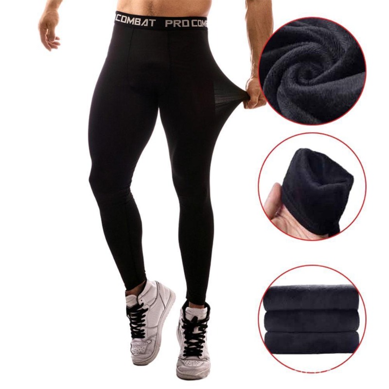 Quick Dry Underwear - Męskie legginsy do ćwiczeń, legginsy do