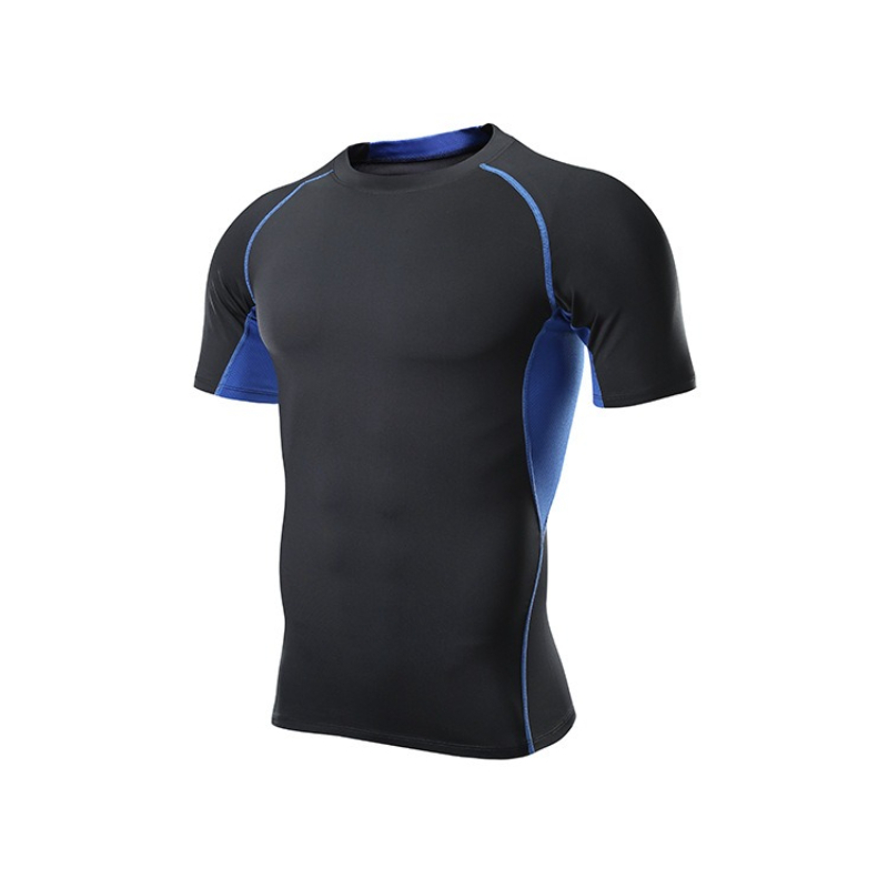 T Shirt Tight Fit - Męska koszulka do pływania z okrągłym